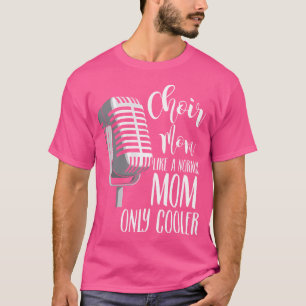 Camiseta Las mujeres muestran el diseño del coro para canta