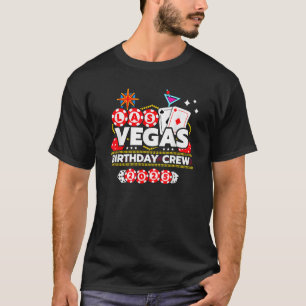 Camiseta Las mujeres negras de la tripulación de cumpleaños