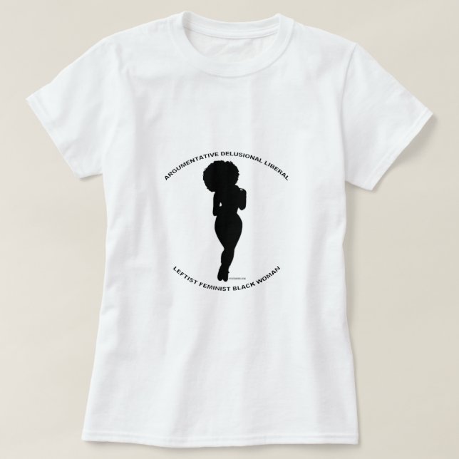 CAMISETA LAS MUJERES NEGRAS SEGÚN...  (Diseño del anverso)
