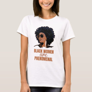 Camiseta Las mujeres negras son fenomenales