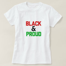 Camiseta Las mujeres negras y orgullosas