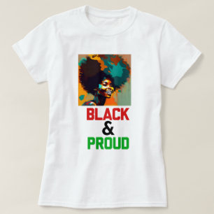 Camiseta Las mujeres negras y orgullosas