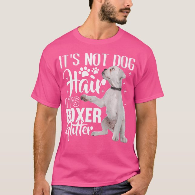 Camiseta Las Mujeres No El Pelo De Perro Es Purpurina - Per (Anverso)
