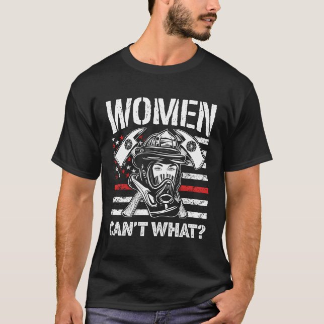 Camiseta Las Mujeres No Pueden Ser Lo Difícil Que La Bomba  (Anverso)