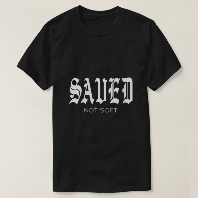 Camiseta Las mujeres no se salvaron de la Novedad blanda (Diseño del anverso)