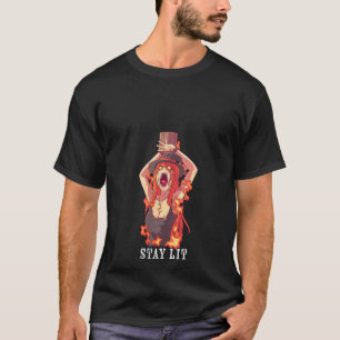 Camiseta Las mujeres ocultan permanencia en el infierno del