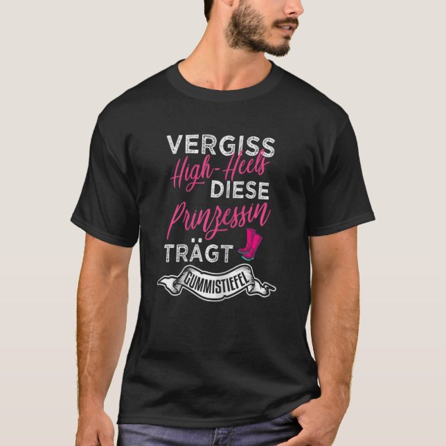 Camiseta Las mujeres olvidan los tacones altos que esta pri (Anverso)