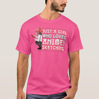 Camiseta Las Mujeres Otaku Solo Son Chicas Que Aman A Anime
