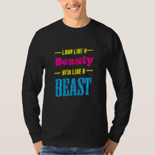 Camiseta Las Mujeres Parecen Una Buzón De Belleza Y Muay Th