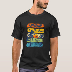 Camiseta Las Mujeres Pawpaw El Hombre El Mito La Leyenda Be