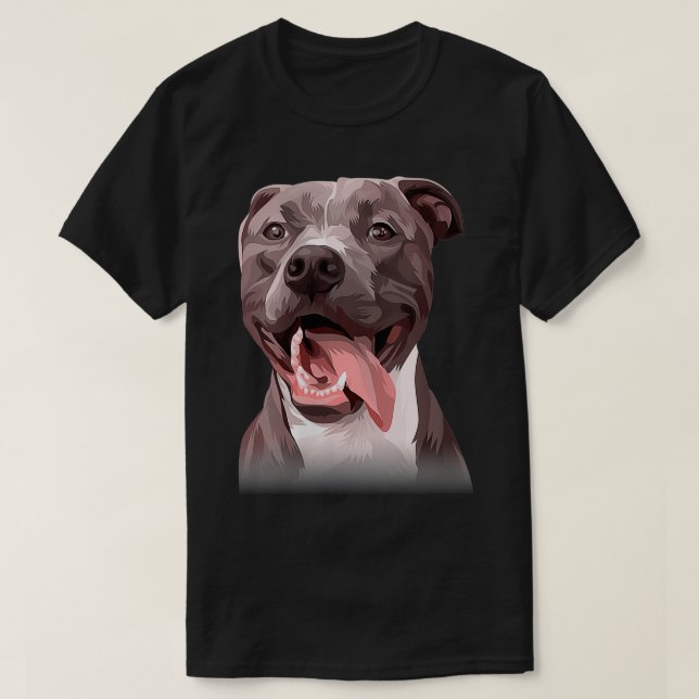 Camiseta Las Mujeres Perfectas Para Los Amantes De Pitbull  (Diseño del anverso)