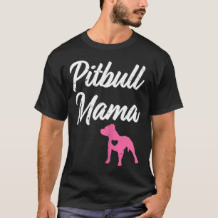 Camiseta Las mujeres Pitbull Mama Graciosa Mata De Toro