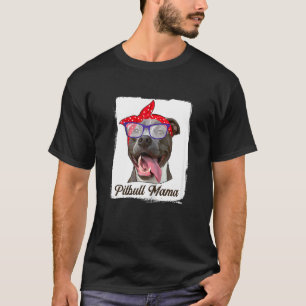 Camiseta Las mujeres Pitbull Mamá Mamá Mamá Mamá Mamá Mora 