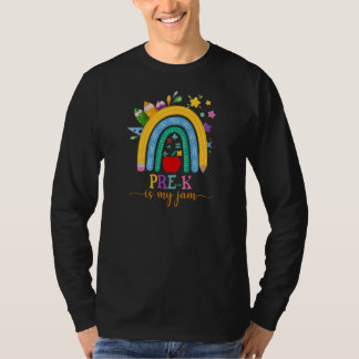 Camiseta Las mujeres pre-K son mis profesores del arcoiris 