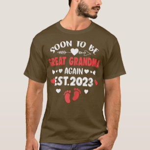 Camiseta Las Mujeres Pronto Serán La Gran Abuela De Nuevo 2