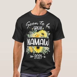 Camiseta Las Mujeres Pronto Serán Mamaw 2021 Tees Grandes