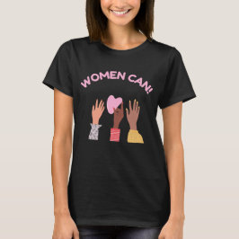 Camiseta Las mujeres pueden ser feministas