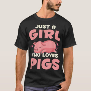 Camiseta Las Mujeres Que Aman A Los Animales De Granja Durm