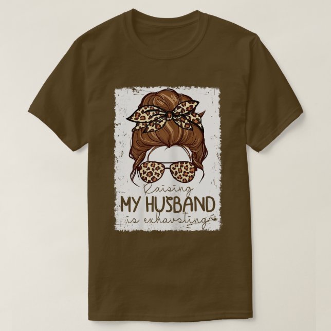 Camiseta Las Mujeres Que Crian A Mi Marido Es León De Vesti (Diseño del anverso)