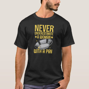 Camiseta Las mujeres que prospecen la cava de oro citan par