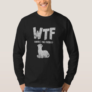 Camiseta Las Mujeres Que Se Suman Al Ferret Animal