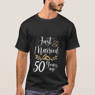 Camiseta Las mujeres recién casadas hace 50 años se casaron
