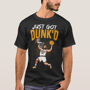 Camiseta Las Mujeres Recién Recibieron El Básquetbol Dunk