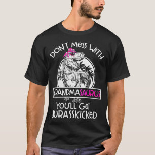 Camiseta Las mujeres retro no se mezclan con el abuelo