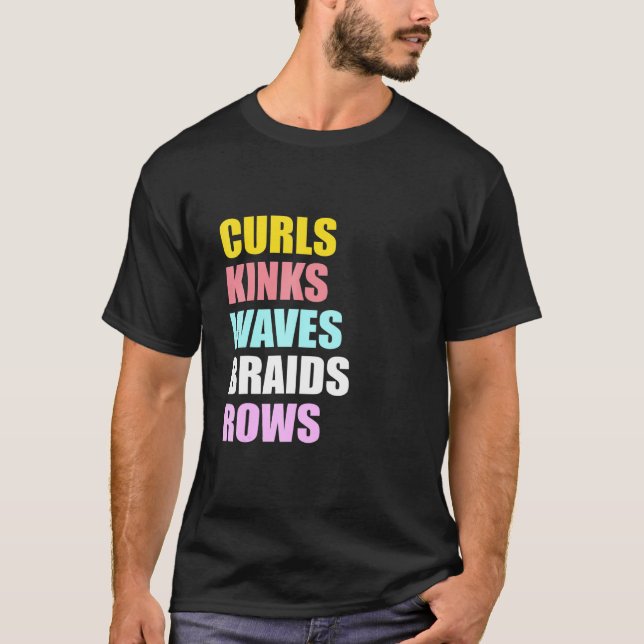 Camiseta Las mujeres riñen el abatimiento de las olas de la (Anverso)