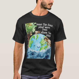 Camiseta Las mujeres salvan a las abejas - Protección del m