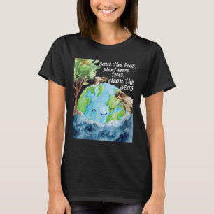 Camiseta Las mujeres salvan a las abejas - Protección del m