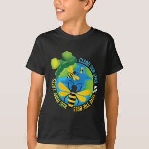 Camiseta Las mujeres salvan a las abejas - Protección del m