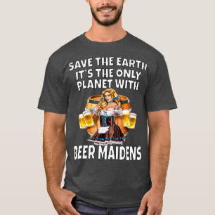 Camiseta Las mujeres salvan la tierra es el único planeta c