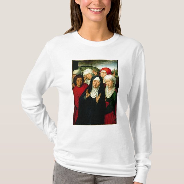 Camiseta Las mujeres santas, el panel derecho (Anverso)