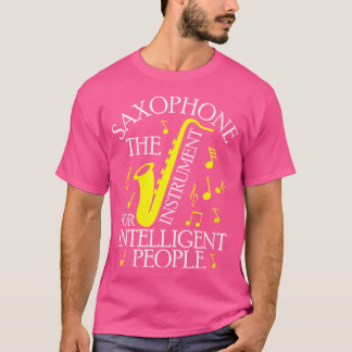 Camiseta Las Mujeres Saxofonistas El Instrumento Para La Pe