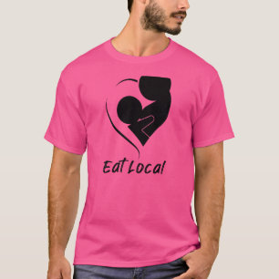 Camiseta Las mujeres se alimentan de la Enfermería local y