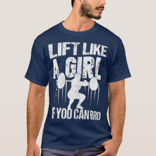 Camiseta Las mujeres se levantan como un Chica si puedes se