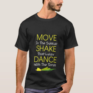 Camiseta Las Mujeres Se Mueven En El Sukkah Shake Que Lulav