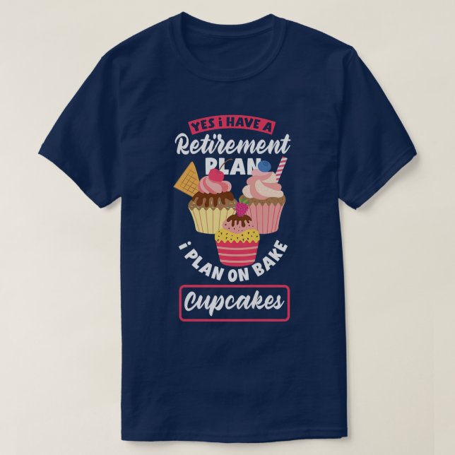 Camiseta Las mujeres se reparten el pastel de torta diverti (Diseño del anverso)