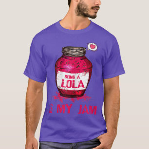 Camiseta Las Mujeres Ser Lola Es Mi Jam Abuela Graciosa Gr