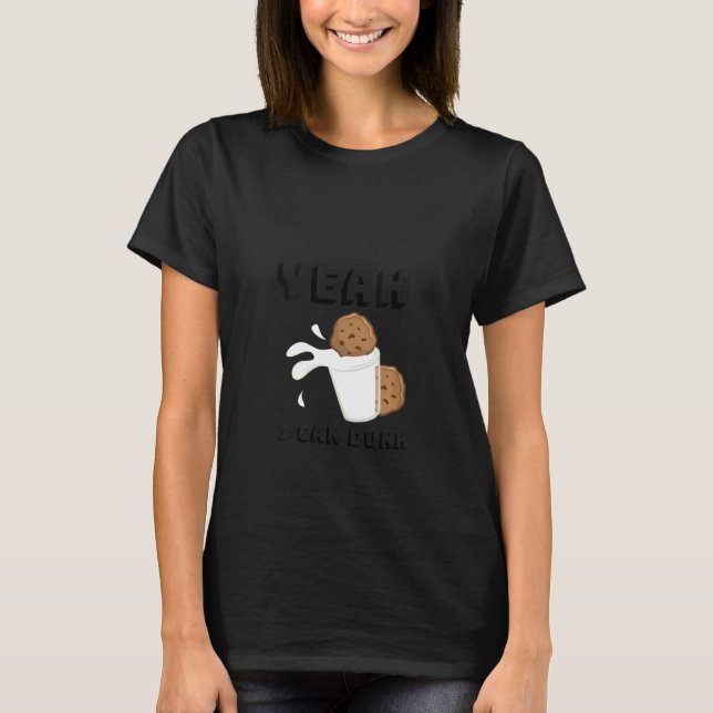 Camiseta Las mujeres sí puedo deshacerse de la leche y las  (Anverso)