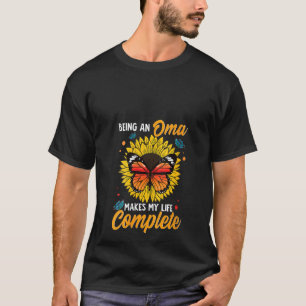 Camiseta Las Mujeres Siendo Una Oma Me Hace La Vida Complet