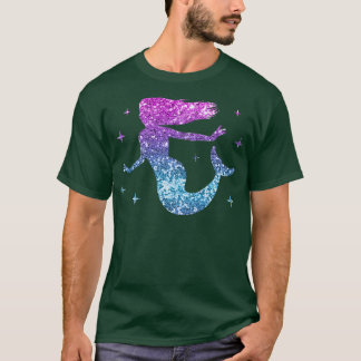 Camiseta Las mujeres sirvientas Chicas dan a la sirena Purp
