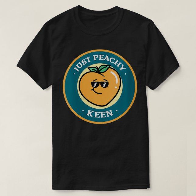 Camiseta Las mujeres sólo Peachy Keen VNeck (Diseño del anverso)