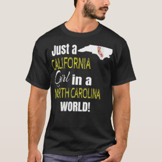 Camiseta Las Mujeres Sólo Son Chicas De California En Carol