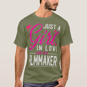 Camiseta Las mujeres sólo son Chicas enamoradas de su cinea