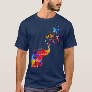 Camiseta Las mujeres son amables con el autismo elefante Co