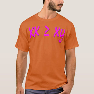 Camiseta Las mujeres son mayores que los hombres XX XY