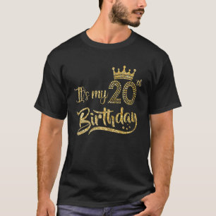 Camiseta Las mujeres son mi Chica de cumpleaños número 20 a