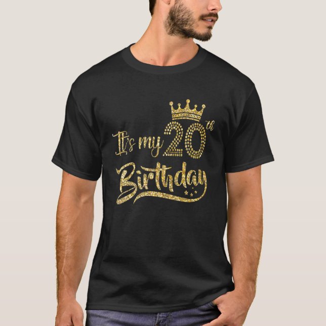 Camiseta Las mujeres son mi Chica de cumpleaños número 20 a (Anverso)